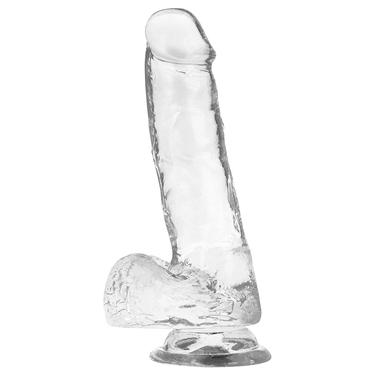 Dildo Trasparente Realistico X Ray Clear con Asse Flessibile e Vene